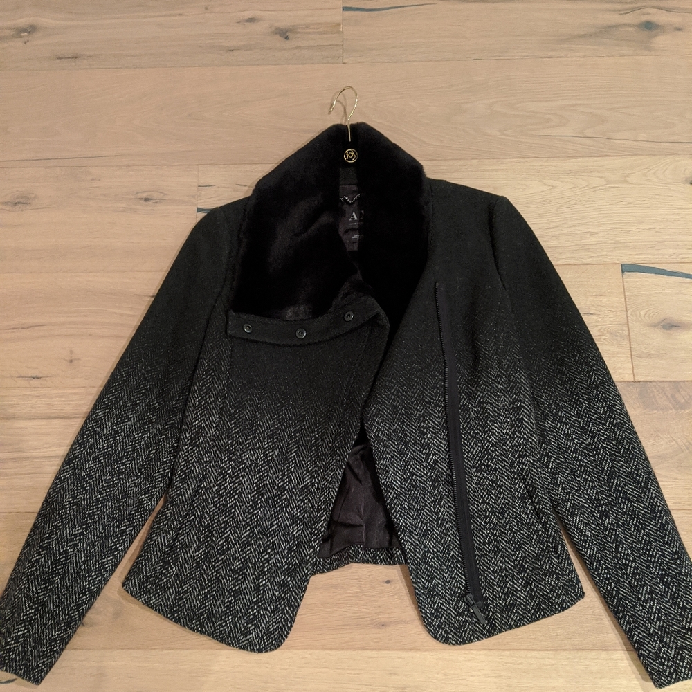 XS Hombre Faux Fur Jacket